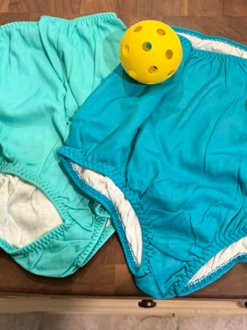Two Pair of Keddie Kreations Tennis Pickleball Athletic Panties Size 6